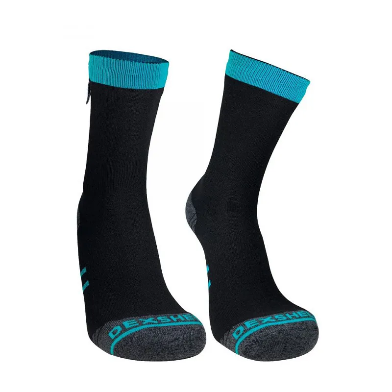 DexShell Running Lite Socks Aqua Blue